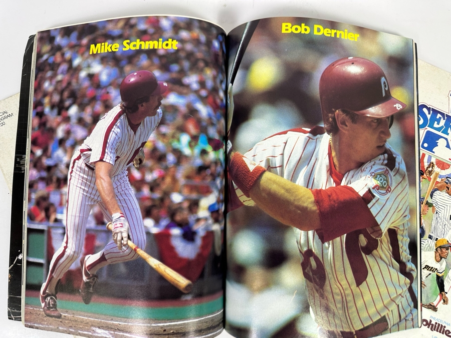 (3) 1983 World Series Official Programs Philadelphia Phillies Vs Baltimore Orioles [Photo 3]