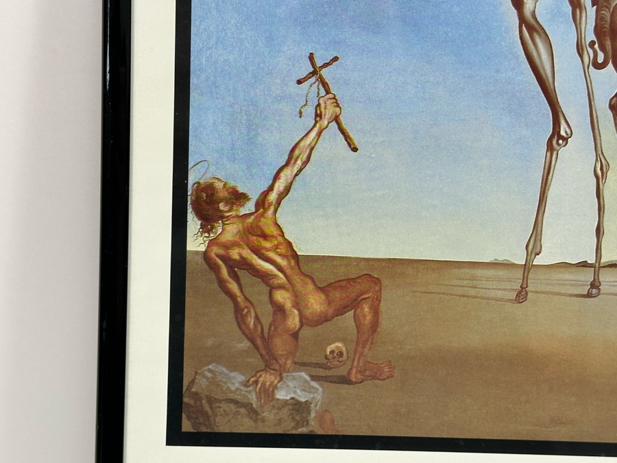 Salvador Dali Poster La Tentation De St. Antoine Framed 16 X 20 [Photo 7]