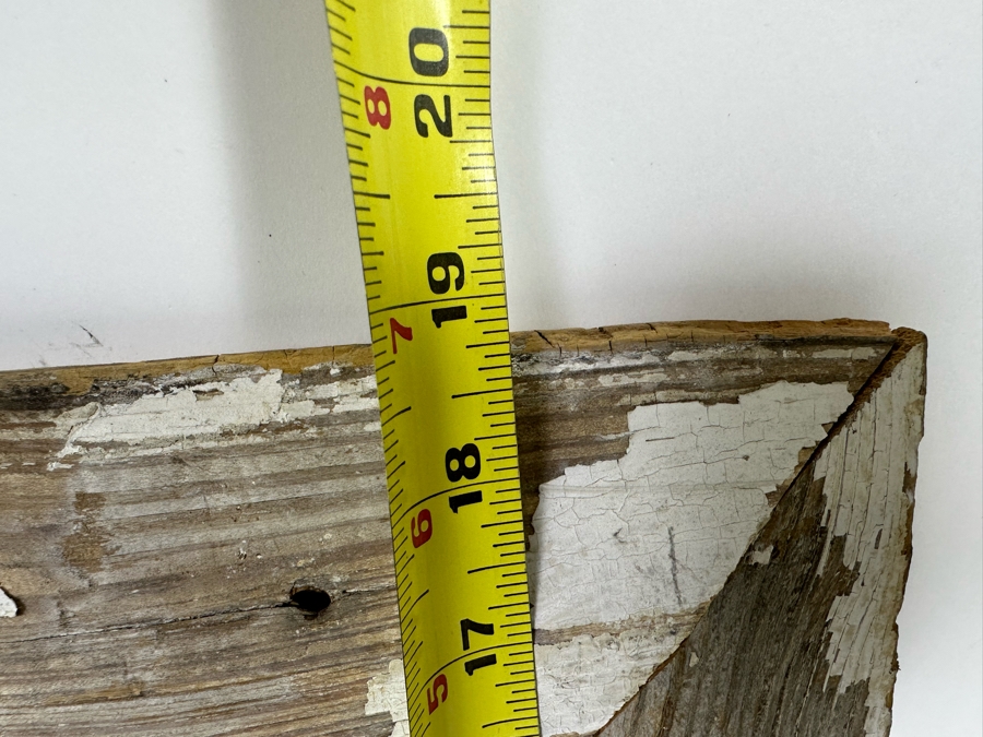 Linda Scharck La Jolla, CA “Vintage Tractor” Signed And Titled On Back 9.5 X 9.5 Framed 18.5 X 18.5 [Photo 11]