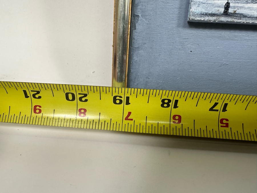 Carmen Z. Simpkins Original Board On Board Collage Paintings Framed 19 X 16.5 [Photo 12]