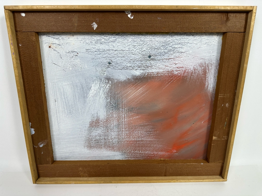 Carmen Z. Simpkins Original Board On Board Collage Paintings Framed 19 X 16.5 [Photo 14]