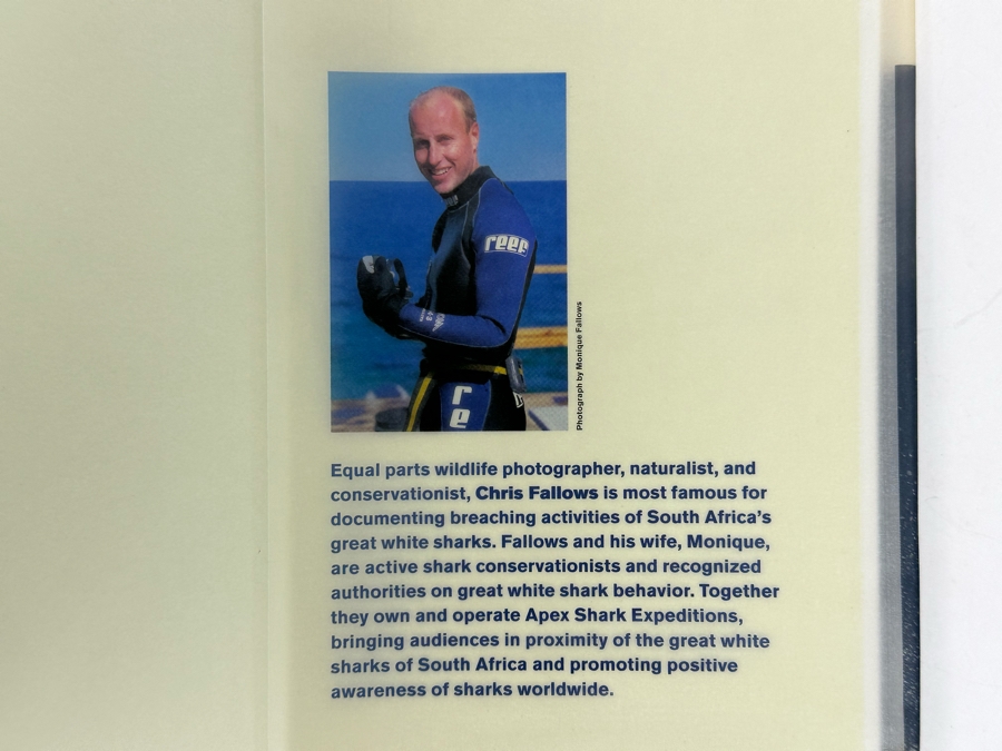 Great White The Majesty Of Sharks By Chris Fallows Hardcover Book Retails $50 [Photo 8]
