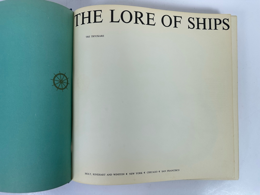 1963 First Edition Book The Lore Of Ships By Tre Tryckare [Photo 5]