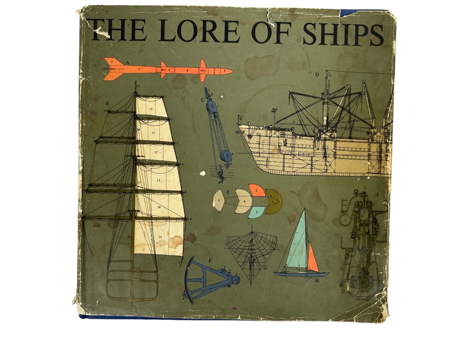 1963 First Edition Book The Lore Of Ships By Tre Tryckare [Photo 1]