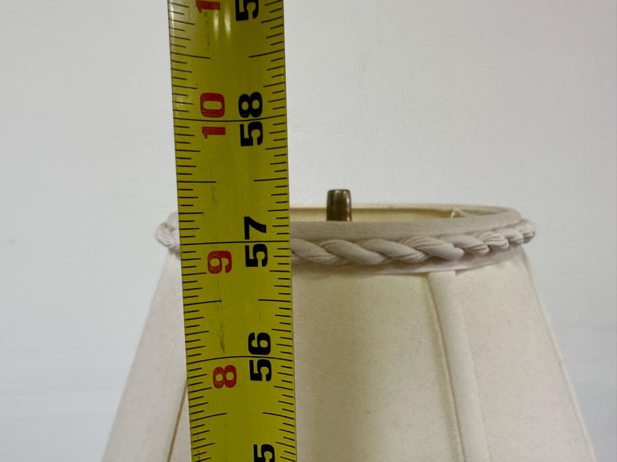 Gold Tone Floor Lamp 57H [Photo 7]