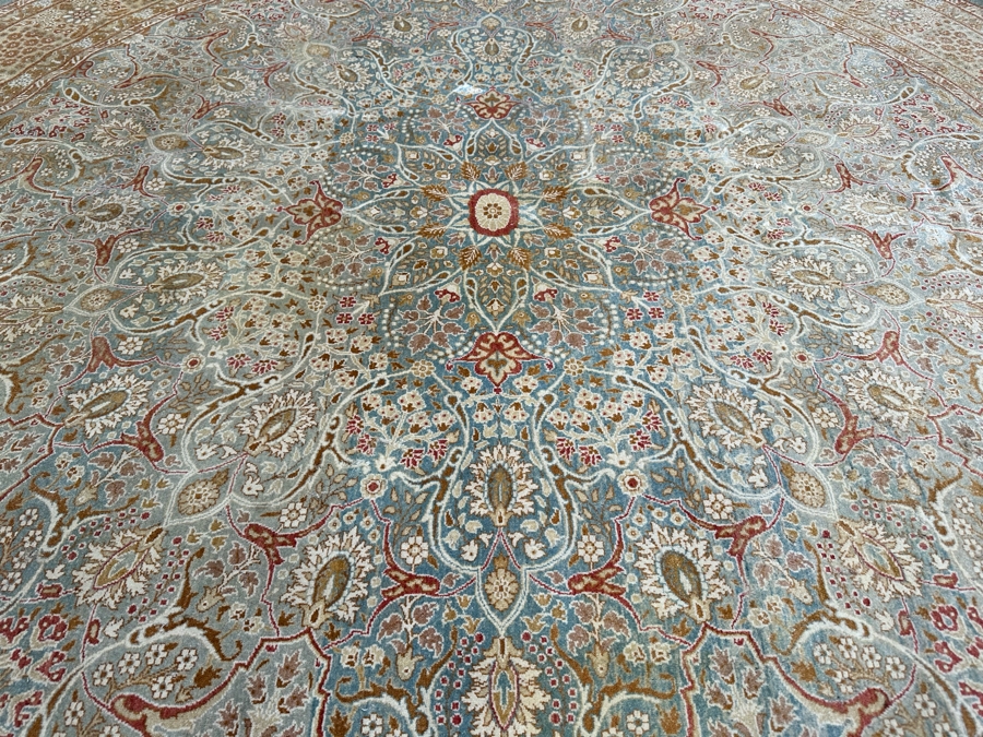 Stunning Circular Wool Entrance Area Rug 101R [Photo 8]