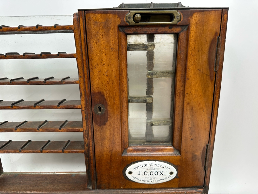 J. C. Cox Double Sided 19th Century English Pub Till Early Antique Cash Register London England 17W X 9D X 16H [Photo 4]