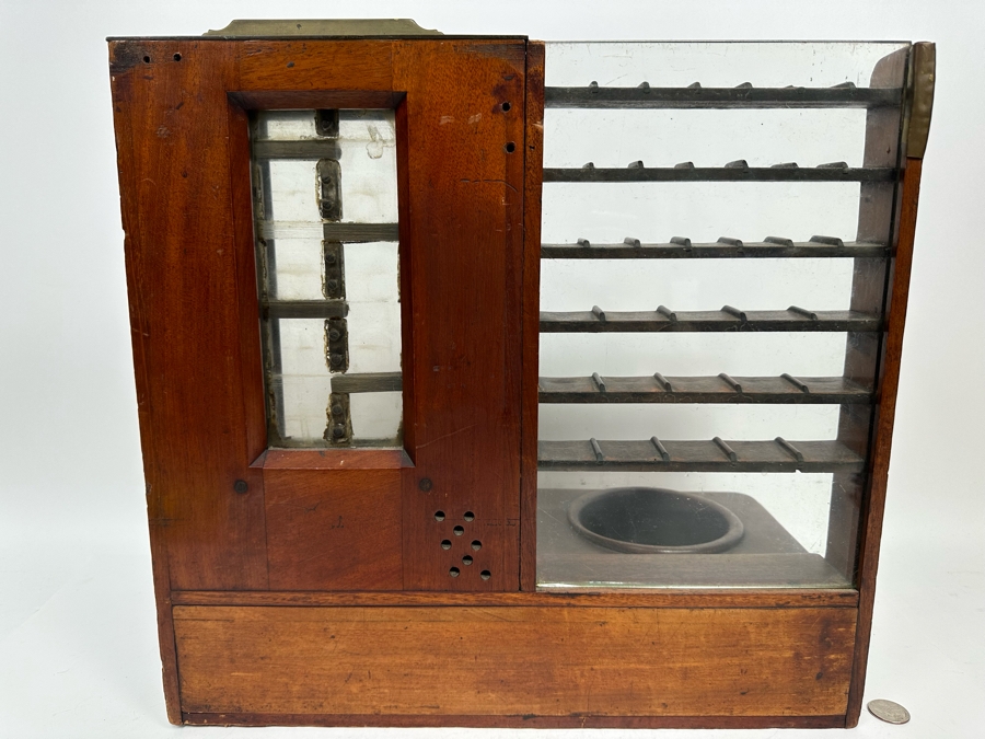 J. C. Cox Double Sided 19th Century English Pub Till Early Antique Cash Register London England 17W X 9D X 16H [Photo 16]