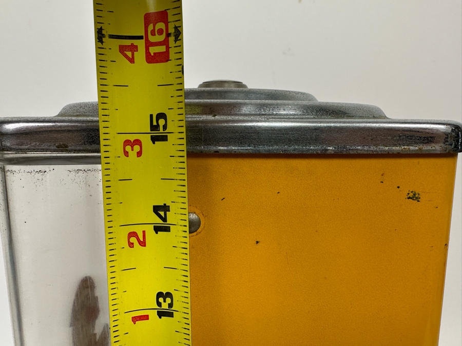 Double FORD Candy Ball Gumball Machine 1c Hard Candy Branded Ford For Your Protection With Key 12W X 7.5D X 15.5H [Photo 12]