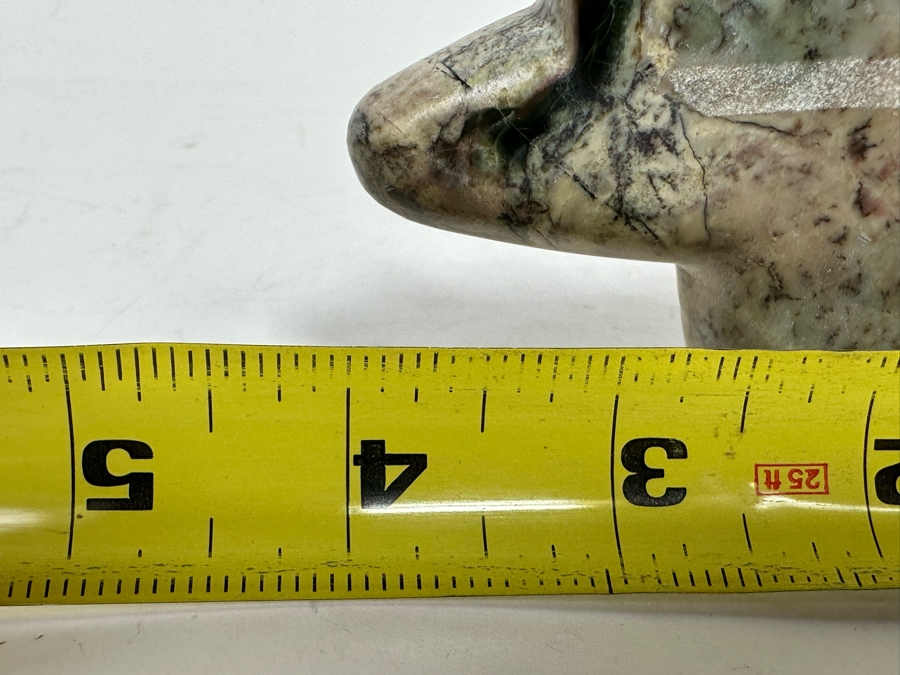 Signed Native American Zuni Fetish Of Bear Carved Bear 4W X 1D X 2.5H [Photo 16]