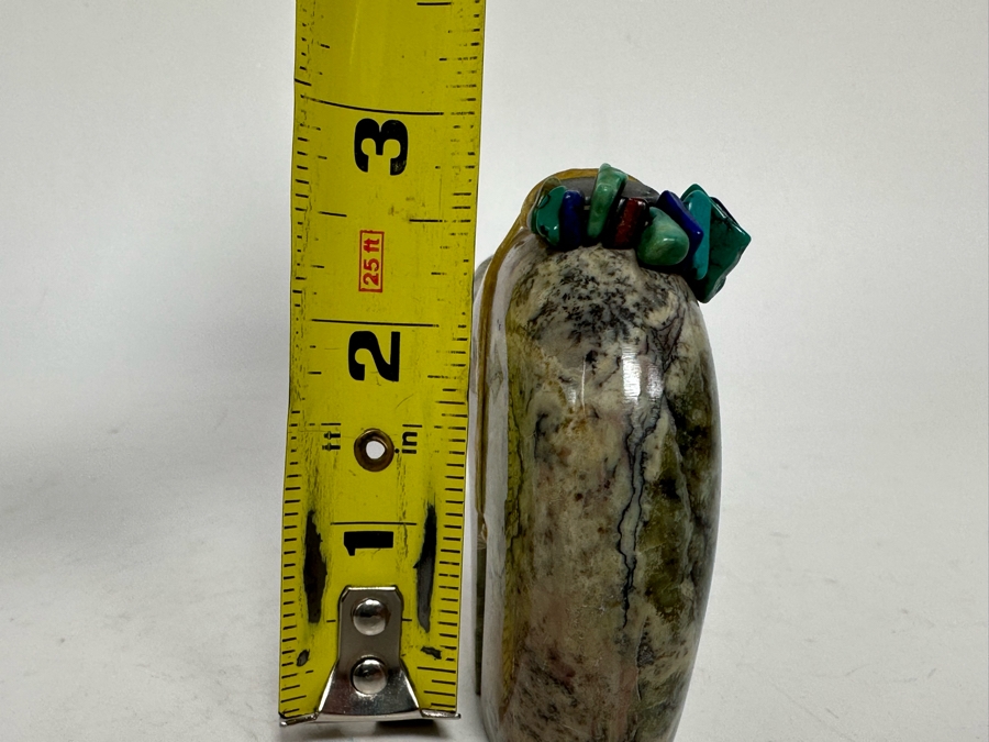 Signed Native American Zuni Fetish Of Bear Carved Bear 4W X 1D X 2.5H [Photo 18]