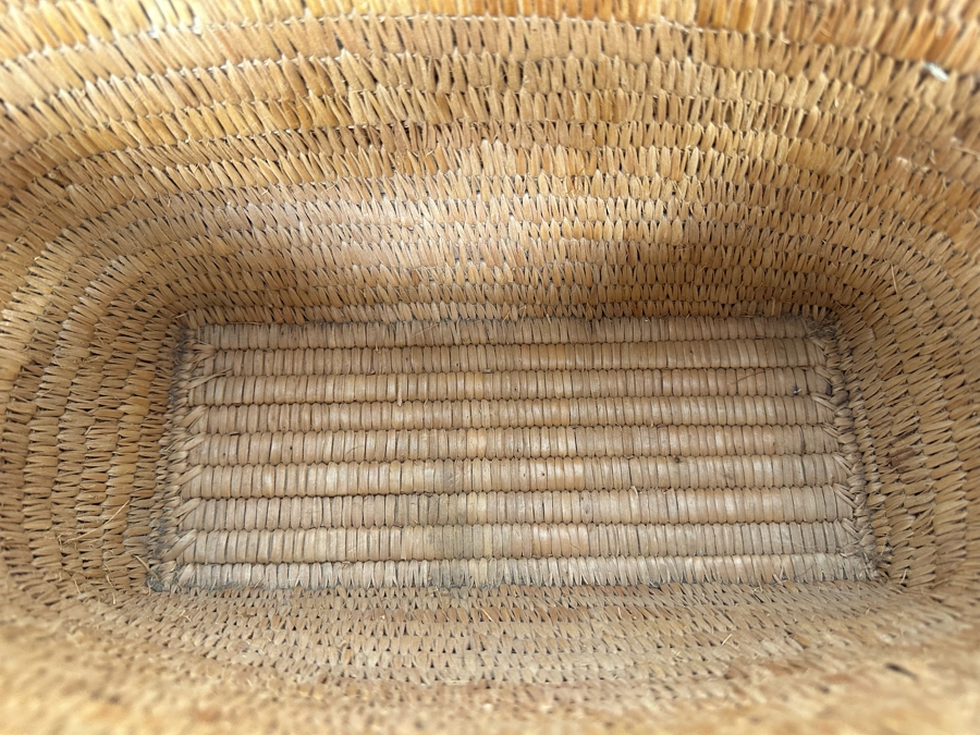 Native American Woven Basket From The Thompson River Area Of The Northwest US / Canada 14W X 4D X 7.5H [Photo 10]