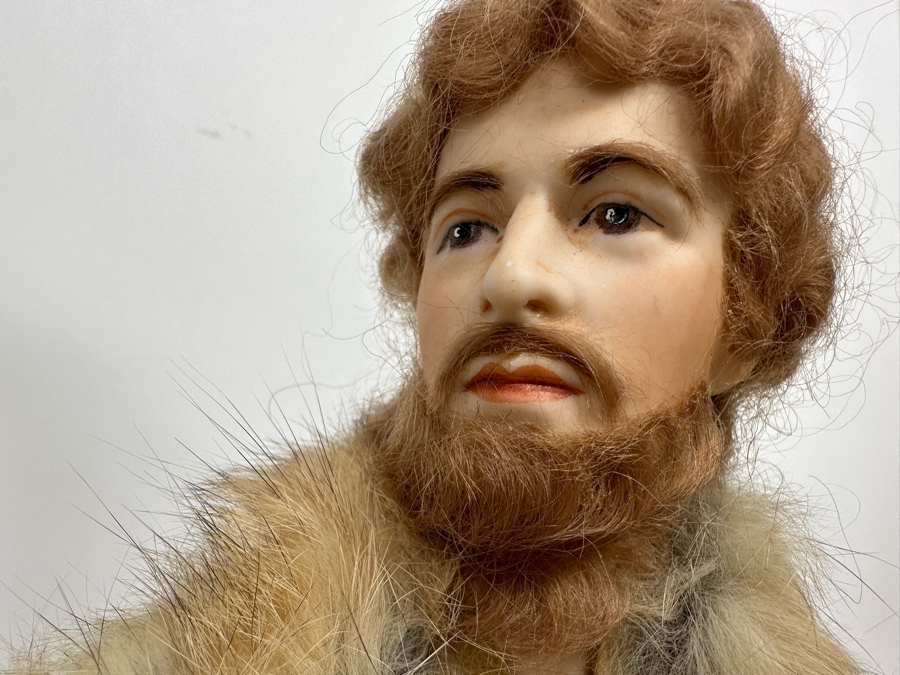 Vintage Western Doll With Protective Glass Case 10.5W X 10.5D X 22.5H [Photo 5]