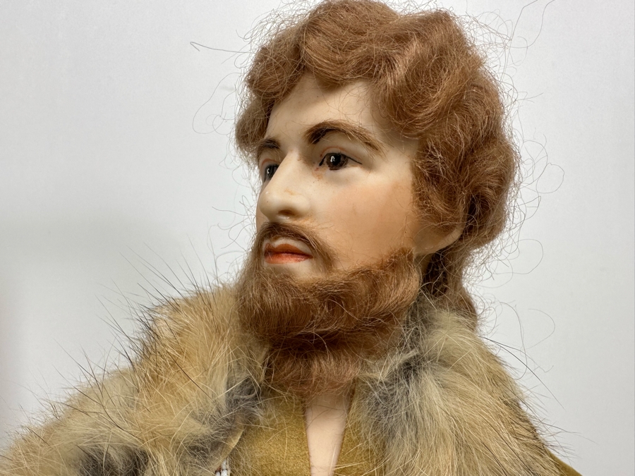 Vintage Western Doll With Protective Glass Case 10.5W X 10.5D X 22.5H [Photo 4]