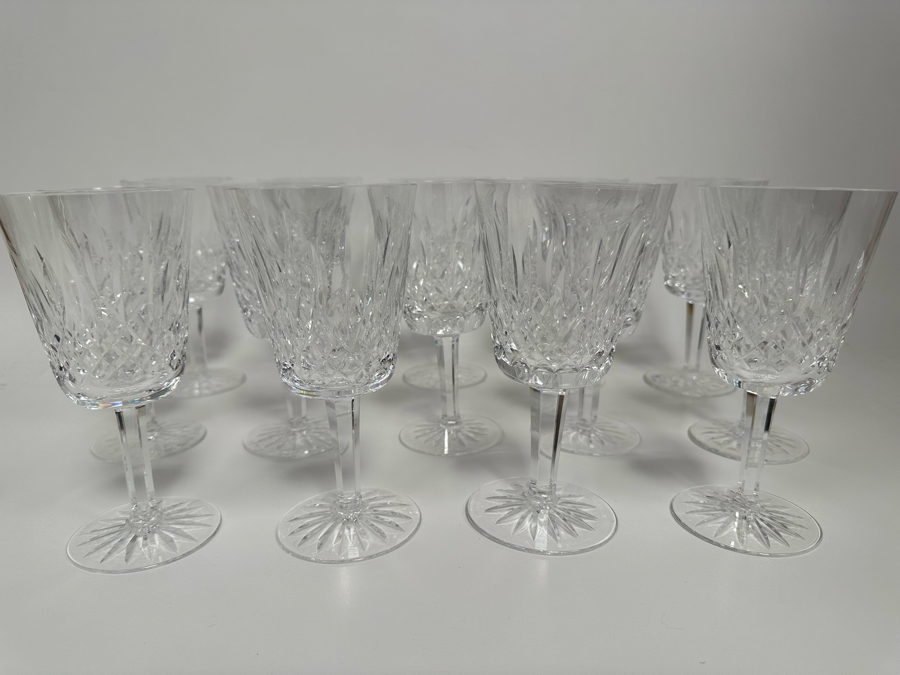 Sold at Auction: 5 Waterford Crystal Water Glasses