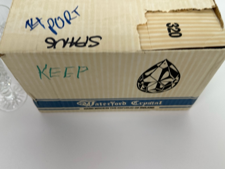 (6) Waterford Crystal Stemware Glasses 4H With Original Box [Photo 10]