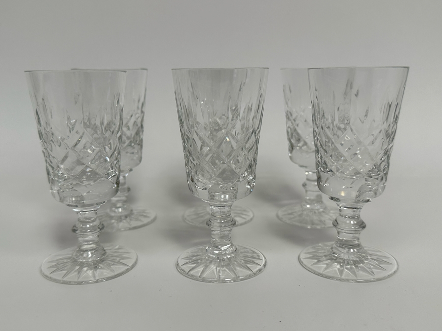 (6) Waterford Crystal Stemware Glasses 4H With Original Box [Photo 3]