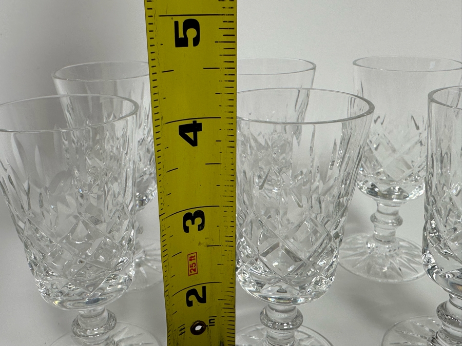 (6) Waterford Crystal Stemware Glasses 4H With Original Box