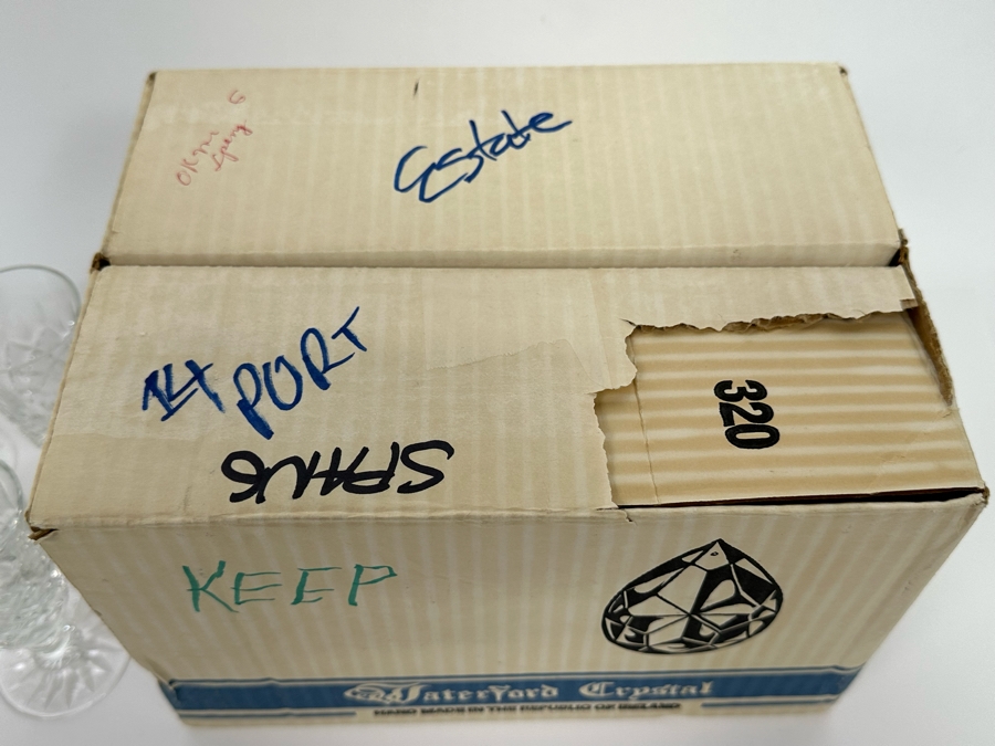 (6) Waterford Crystal Stemware Glasses 4H With Original Box [Photo 9]