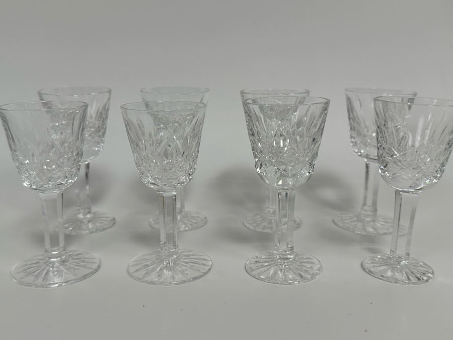 Waterford Crystal, Lismore, Small Liqueur or Cordial Glasses – With A Past