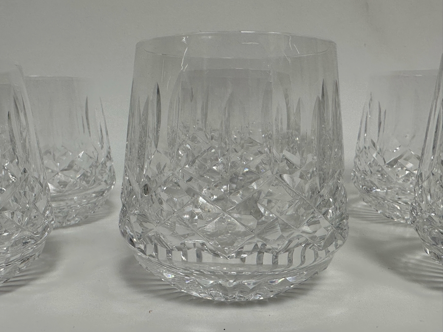 (8) Waterford Crystal Lismore Pattern Roly Poly Tumbler Glasses 3 3/8H ...