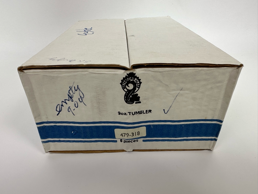 (8) Waterford Crystal Lismore Pattern Roly Poly Tumbler Glasses 3 3/8H With Original Box Retails $800 [Photo 8]