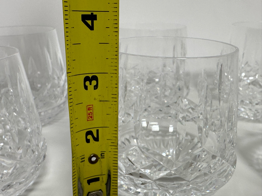 (8) Waterford Crystal Lismore Pattern Roly Poly Tumbler Glasses 3 3/8H With Original Box Retails $800 [Photo 6]