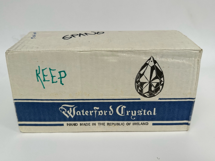 (4) Waterford Crystal Lismore Pattern Liquor Cocktail Stemware Glasses With Original Box 4H Replacements Value $144 [Photo 9]