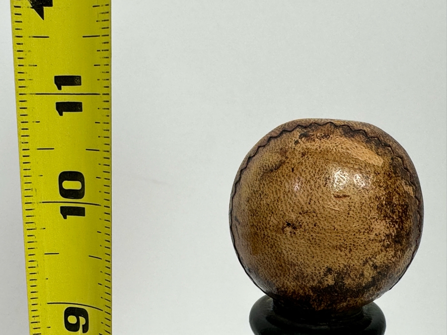 Italian Leather Wrapped Bottle With Stopper 6W X 11H [Photo 10]