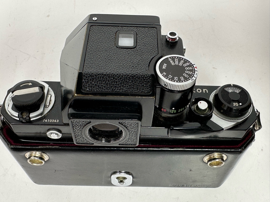 Nikon F Film Camera With 50mm Nikkor Lens, Leather Case And Strap [Photo 16]