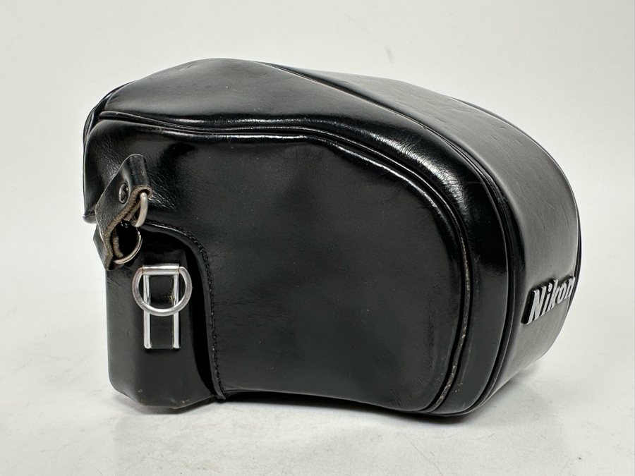 Nikon F Film Camera With 50mm Nikkor Lens, Leather Case And Strap [Photo 10]