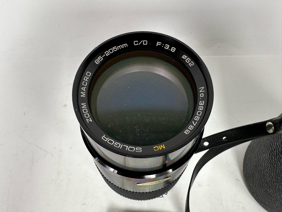 Soligor 85-205mm Zoom + Macro Camera Lens [Photo 5]