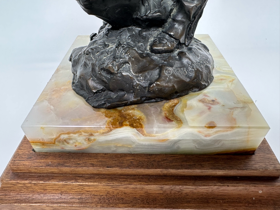 Herb Mignery Bronze Sculpture 7W X 7D X 12H [Photo 19]