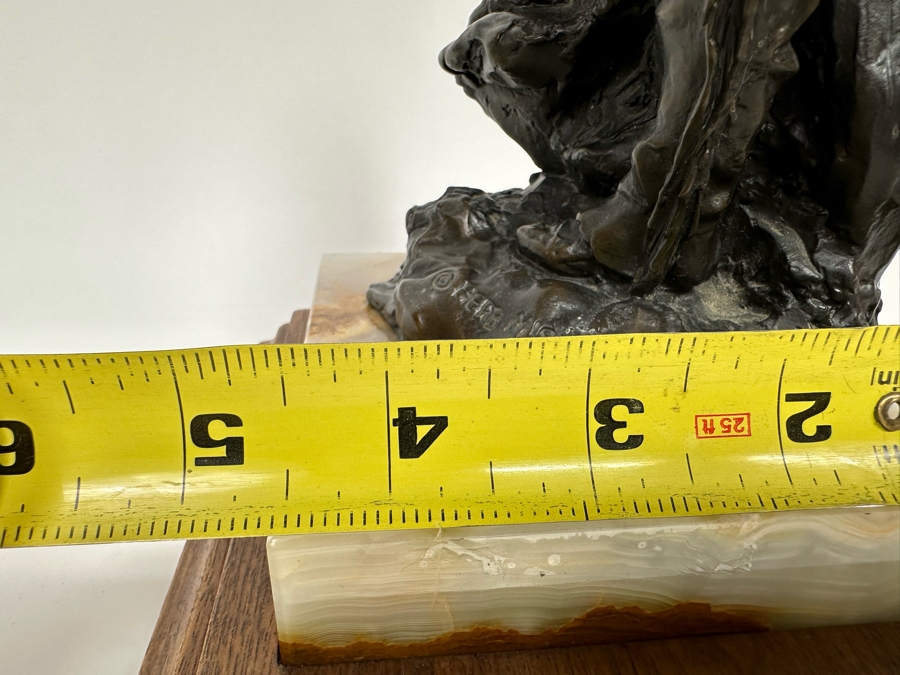Herb Mignery Bronze Sculpture 7W X 7D X 12H [Photo 24]
