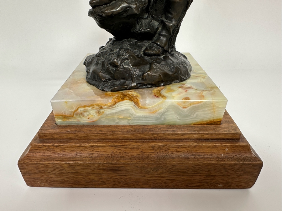 Herb Mignery Bronze Sculpture 7W X 7D X 12H [Photo 20]