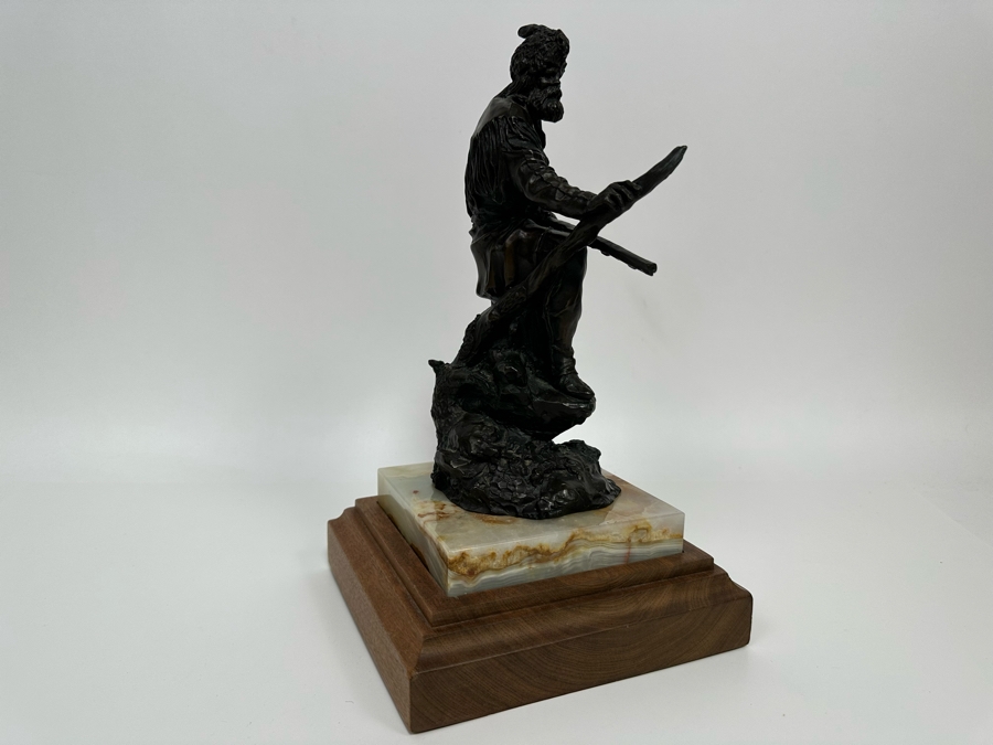 Herb Mignery Bronze Sculpture 7W X 7D X 12H