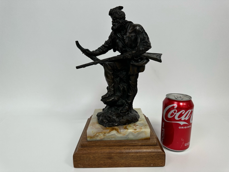 Herb Mignery Bronze Sculpture 7w X 7d X 12h