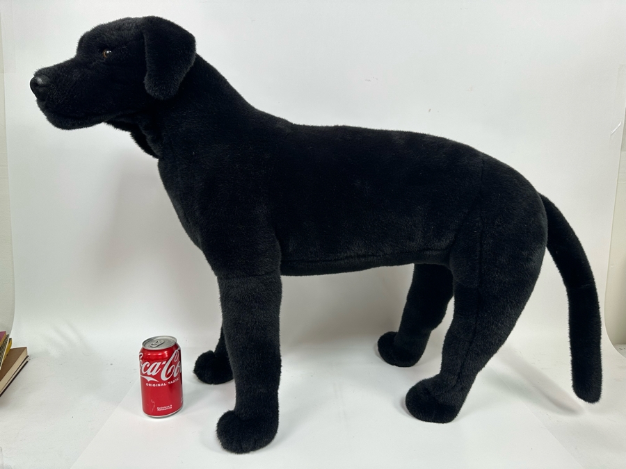 Lifelike Black Lab Plush By Melissa & Doug [Photo 3]