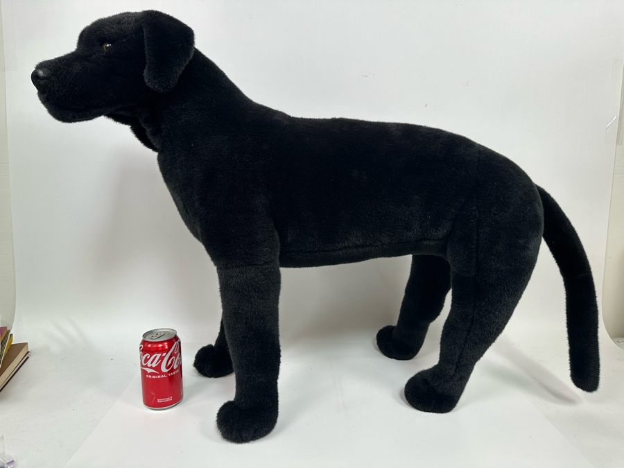 Lifelike Black Lab Plush By Melissa & Doug [Photo 2]