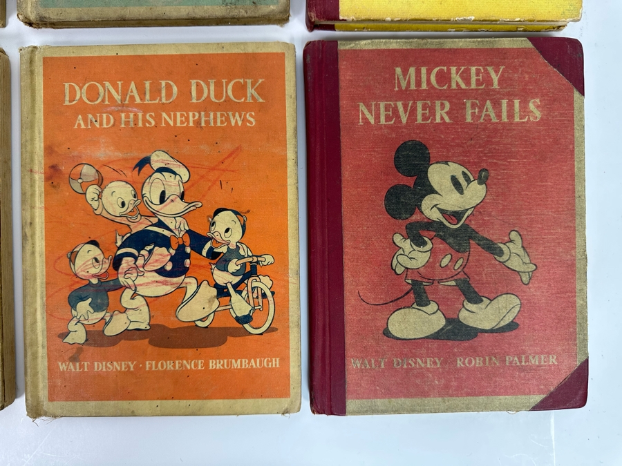 Collection Of 8 Walt Disney Books In Poor Condition [Photo 5]