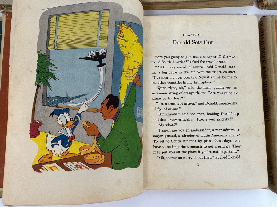 Collection Of 8 Walt Disney Books In Poor Condition [Photo 21]