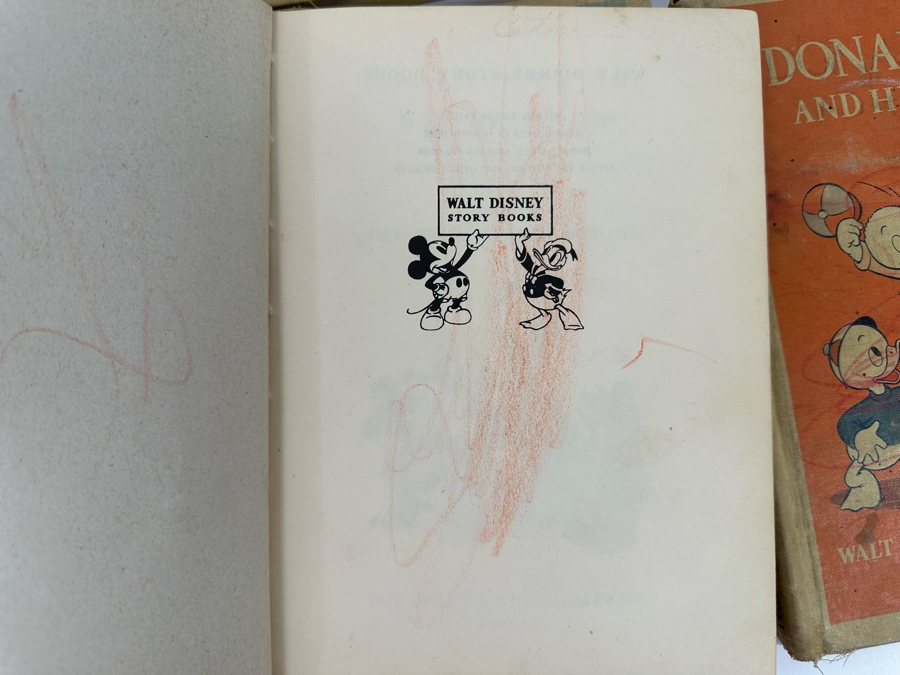 Collection Of 8 Walt Disney Books In Poor Condition [Photo 17]