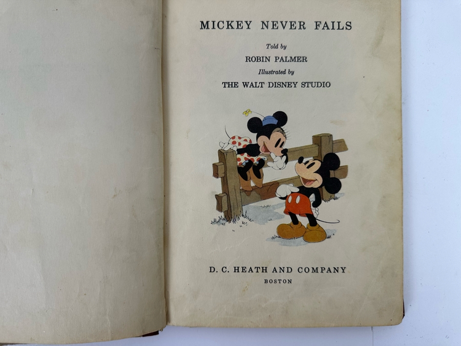 Collection Of 8 Walt Disney Books In Poor Condition [Photo 27]