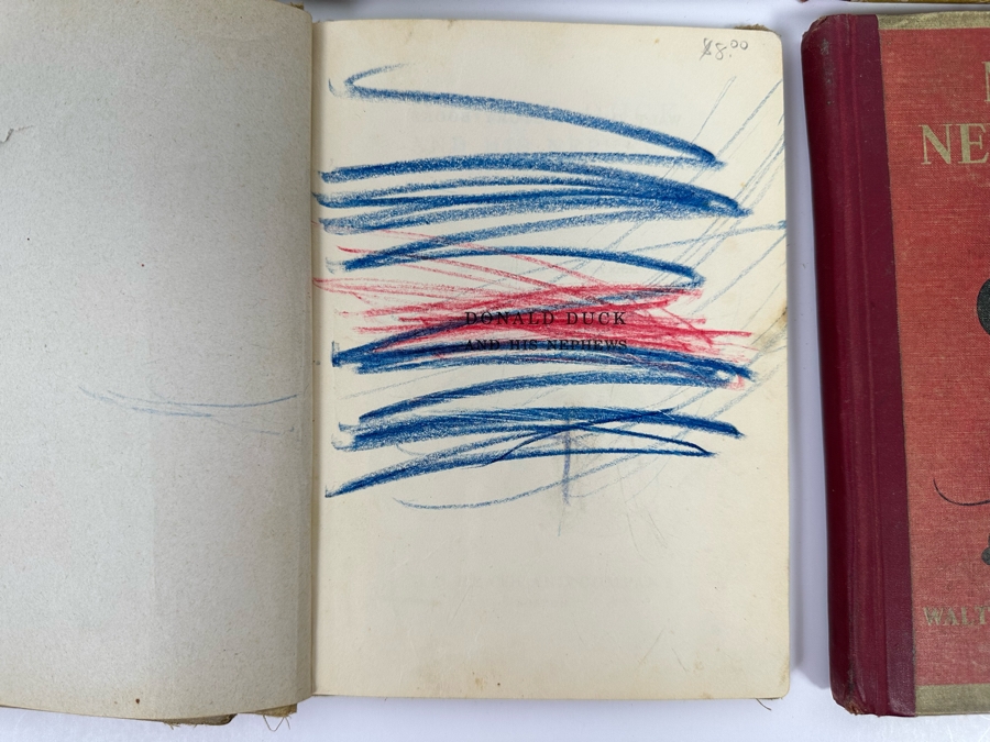 Collection Of 8 Walt Disney Books In Poor Condition [Photo 23]