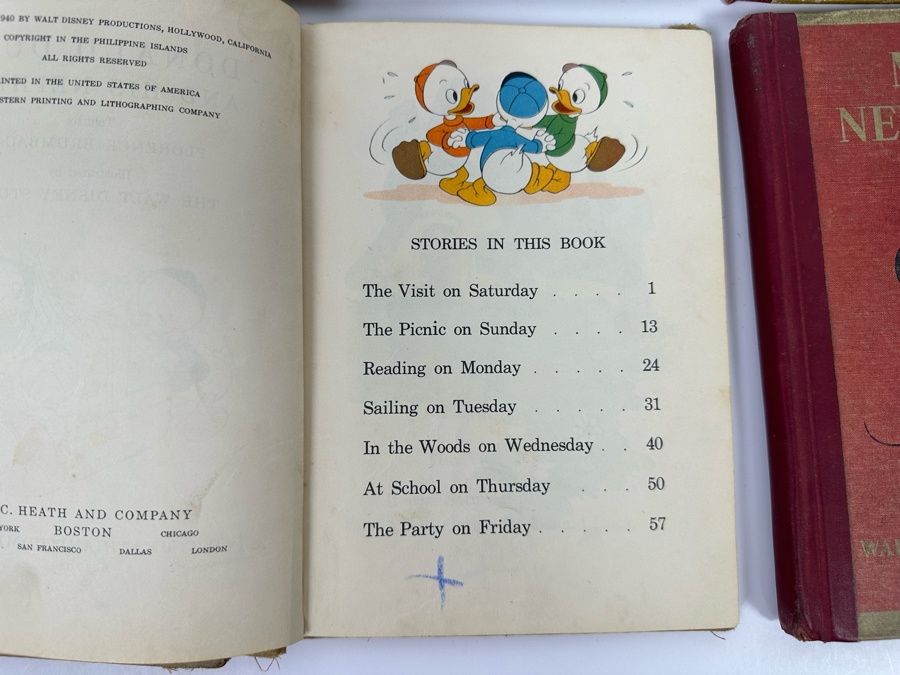Collection Of 8 Walt Disney Books In Poor Condition [Photo 26]