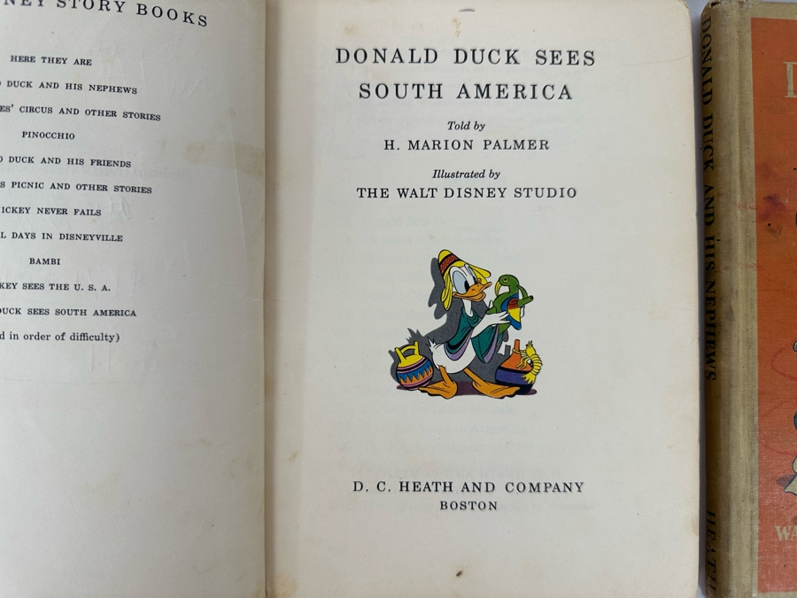 Collection Of 8 Walt Disney Books In Poor Condition [Photo 19]