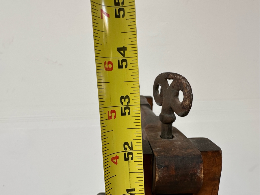 Antique Wooden Universal Wringer Crank Washing Machine Folding Bench 52W X 19D X 54H [Photo 17]