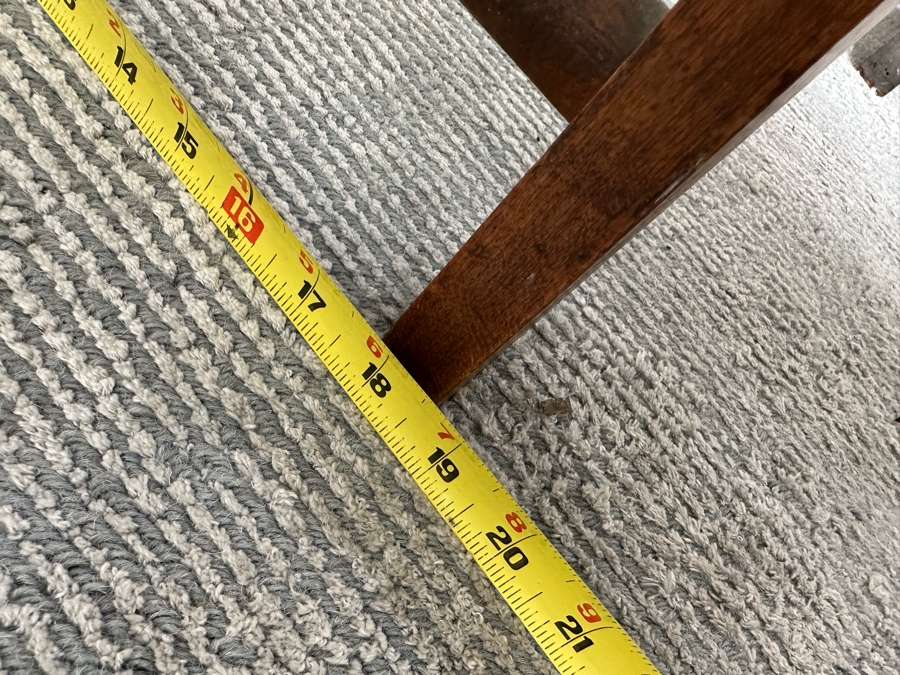 Antique Wooden Universal Wringer Crank Washing Machine Folding Bench 52W X 19D X 54H [Photo 16]