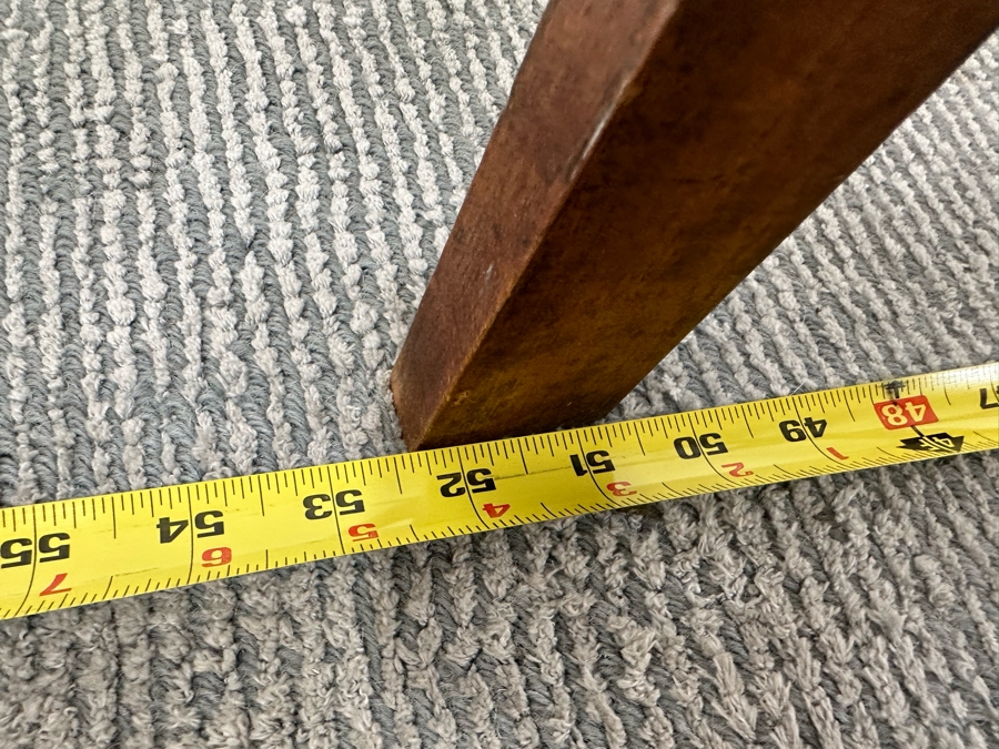 Antique Wooden Universal Wringer Crank Washing Machine Folding Bench 52W X 19D X 54H [Photo 15]