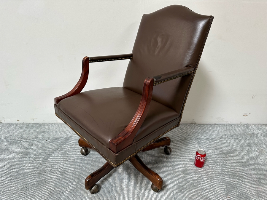 Executive Leather Armchair Office Desk 25W X 23D X 40H [Photo 5]